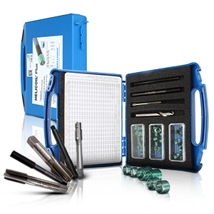 Kit completo di riparatura con filetti riportati
